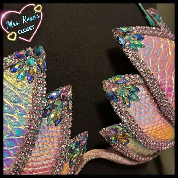 Shell Jewel Rave Bra OS Adjustable - Picture 4 of 10